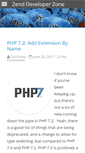Mobile Screenshot of devzone.zend.com